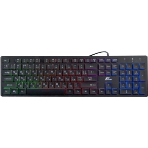 Клавіатура дротова ігрова Frime Moonfox Rainbow USB RUS/UKR (FLK18220)