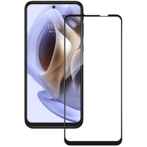 Захисне скло для смартфону ACCLAB Full Glue for Moto G31/G41 
Black (1283126546105)
