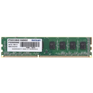Память DDR Patriot DDR3 8GB/1600 Signature Line (PSD38G16002)