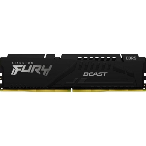Память DDR Kingston DDR5 32GB/6000 Fury Beast Black (KF560C30BB-32)
