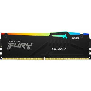 Память DDR Kingston DDR5 16GB/6000 Fury Beast RGB (KF560C30BBA-16)