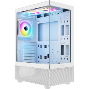Корпус Logic Concept LOOK ARGB USB 3.0x2 USB-Cx1 WHITE без БЖ (AT-LOOK-ARGB-20-0000000-0)