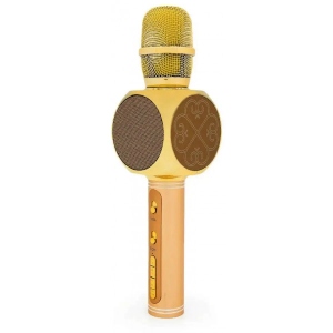 Мікрофон вокальний бездротовий Magic Karaoke YS-63 Gold купити в Україні