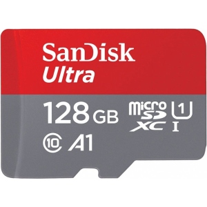 Карта пам'яті SanDisk Ultra microSD 128GB C10 UHS-I (SDSQUAB-128G-GN6MN)