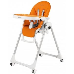 Стільчик для годування трансформер Peg-Perego Prima Pappa Follow Me Wonder Orange (плямостійкий помаранчевий)