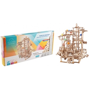 3D пазли Ugears Марбл-траса Спіральний підйомник (70177)