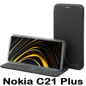 Чохол для смартфону BeCover Exclusive for Nokia C21 Plus Black (707917)