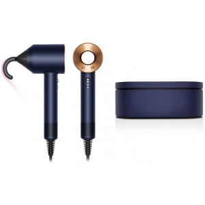 Фен Dyson HD07 Supersonic Синій/Мідь з кейсом (412525-01)