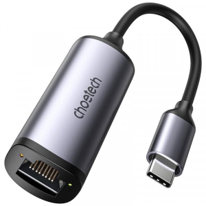 Хаб USB Choetech USB-C to RJ45 2.5Gbps (HUB-R02) в Україні
