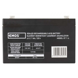 Акумулятор для ДБЖ Emos 6V 7AH AGM (B9659)