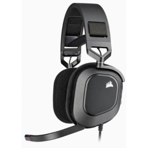 Гарнітура дротова ігрова Corsair HS80 RGB USB Headset Carbon (CA-9011237-EU)