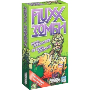 Настільна гра карткова (8+) Hobby World Fluxx. Зомбі (тисячу двісті сімдесят дві)