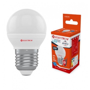 Лампочка світлодіодна Electrum 8W E27 4000K A-A-LB-1431