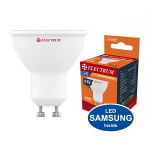 Лампочка світлодіодна Electrum MR-16 5W GU10 3000K A-LR-0070