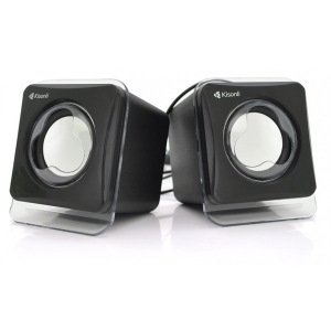 Комп'ютерна акустика звичайна 2.0 Kisonli V410/23397 Black