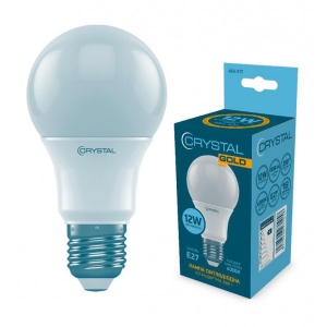 Лампочка світлодіодна Crystal Gold 12W Е27 4000K A60 (A60-017)