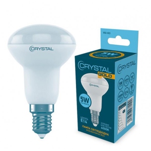 Лампочка світлодіодна Crystal Gold 5W E14 4000K (R50-003)