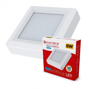 Світлодіодний світильник Electrum 6W 4000К KVANT B-LD-1966