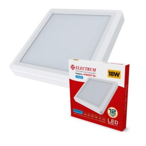 Світлодіодний світильник Electrum 18W 4000К KVANT B-LD-1968