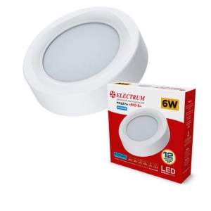 Світлодіодний світильник Electrum 6W 4000К RIO B-LD-1963