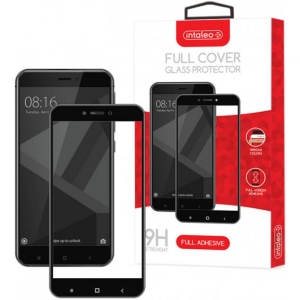 Захисне скло для смартфону Intaleo Samsung Galaxy A40 SM-A405 Full Glue Black (1283126490965) замовити в Україні