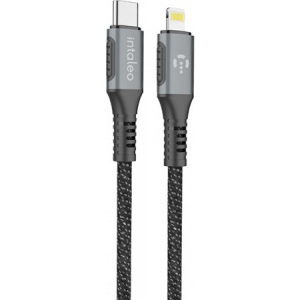 Кабель синхронізації даних Intaleo CBGPD30WTL1 USB-Lightning 1.2 м Grey (1283126518089)