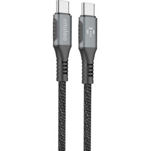 Кабель синхронізації даних Intaleo USB Type-C-USB CBGPD60WTT2 2m Grey (1283126518102)