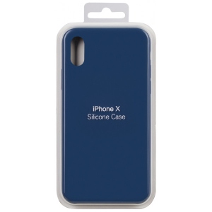 Уцінка - Чехол для смартфона Silicone Case for iPhone X Cobalt blue (HCIPX_CBLTBL) офіційний сайт