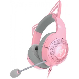 Гарнітура дротова ігрова Razer Kraken Kitty V2 Quartz USB (RZ04-04730200-R3M1)