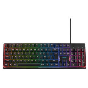 Клавіатура дротова ігрова Noxo Fusionlight Black (4770070882047)