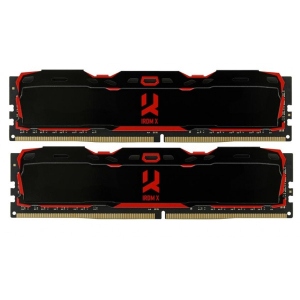 Память DDR Goodram DDR4 2x16GB/3200 Iridium X Black (IR-X3200D464L16A/32GDC)