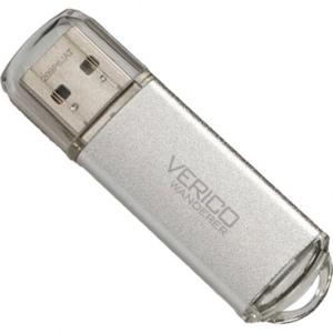 порівняти ціни на Флеш USB Verico 128Gb Wanderer Silver (1UDOV-M4SRC3-NN)