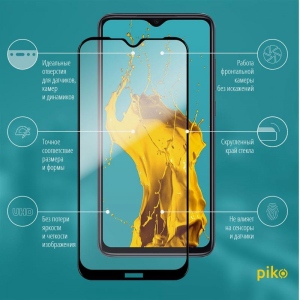 Захисне скло для смартфону Piko Xiaomi Redmi Note 8T Black Full Glue 0.3mm 2.5D (1283126496547)