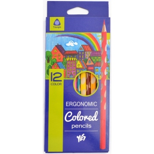 Набір олівців YES Ergonomic 12 кол. (290509)