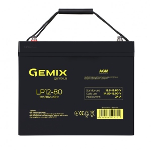 Акумулятор для ДБЖ Gemix LP12-80