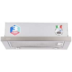 Уцінка - Вытяжка встраиваемая Ventolux GARDA 60 INOX (650) IT H