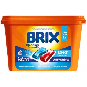 Капсули для прання BRIX UNIVERSAL 17 шт. купити