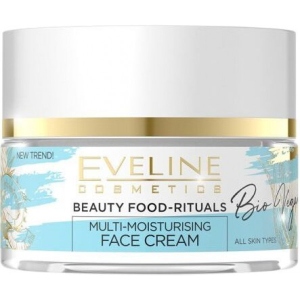 Крем для обличчя EVELINE 
Bio Vegan зволожуючий день/ніч 50 мл (5901761986884)