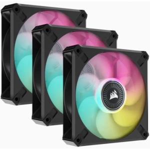 Корпусний вентилятор Corsair iCUE ML120 RGB Elite Premium Triple Pack (CO-9050113-WW)