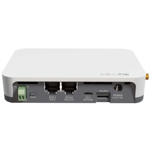 Маршрутизатор інтернет WiFi4 MikroTik KNOT LR9 kit (RB924iR-2nD-BT5&BG77&R11e-LR9)