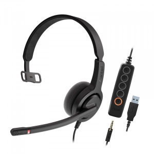 Гарнітура дротова Axtel Voice UC 28-35 mono NC (AXH-V28-35UCM) ціни
