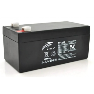 Акумулятор для ДБЖ Ritar 12V 3.2AH Gray Case AGM (RT1232/03223)