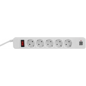 Мережевий фільтр ProLogix 5р 3m (PRS-075P5CUSB-30W)