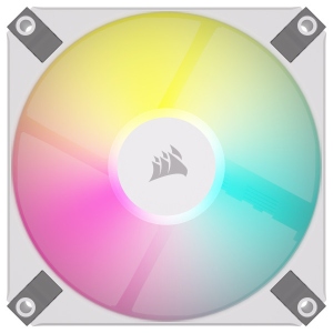 Корпусний вентилятор Corsair iCUE AF120 RGB Slim White (CO-9050164-WW)