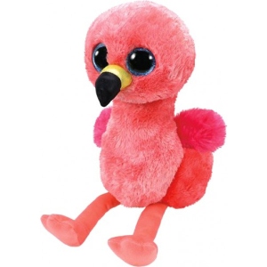 М'яка іграшка глазастик TY Beanie Boo's Фламінго "Gilda" 25 см (37262)