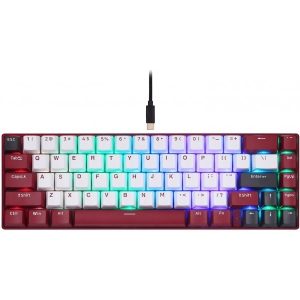 Клавіатура бездротова ігрова Motospeed BK67 Longhua Red Red (mtbk67rmr)