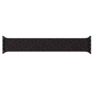 Ремінець для смарт-годинника Armorstandart Braided Solo Loop for Apple Watch 38/40/41mm Black Unity Size 6 (ARM64896)