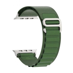 Ремінець для смарт-годинника Armorstandart Alpina Band for Apple Watch All Series 42/44/45mm Green (ARM64981)