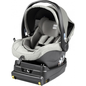 Автокрісло Peg-Perego PrimoViaggio i-Size з базою Luxe Pure (світло-сіре)