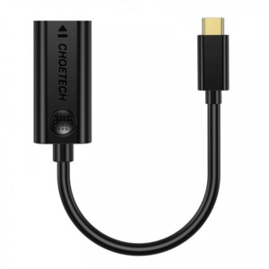 Перехідник HDMI Choetech USB Type-C (M/F), Black (HUB-H04)